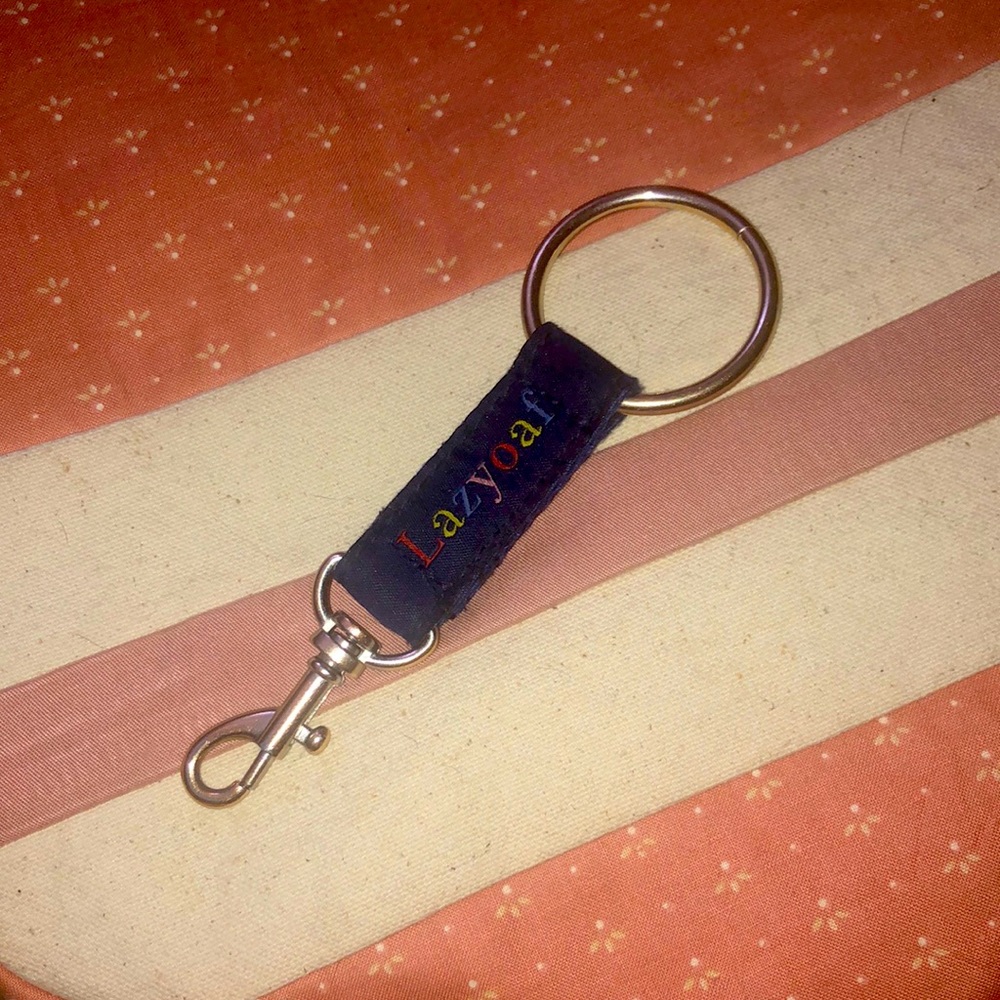 Lazy Oaf keychain
